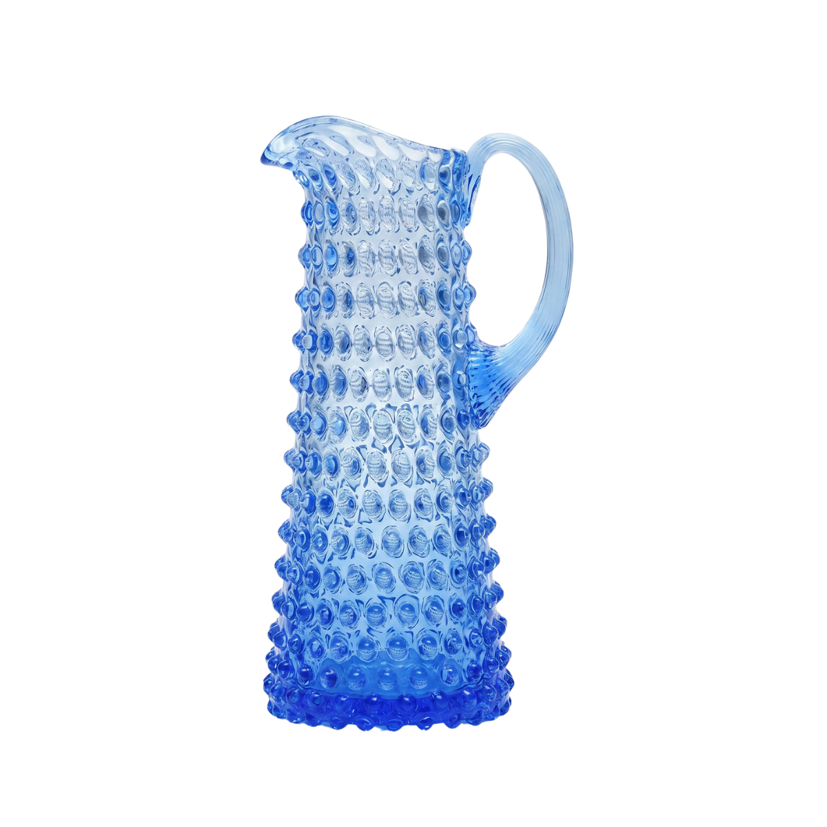 Limited Edition: Hobnail Jug - Tall - Hydrangea Blue