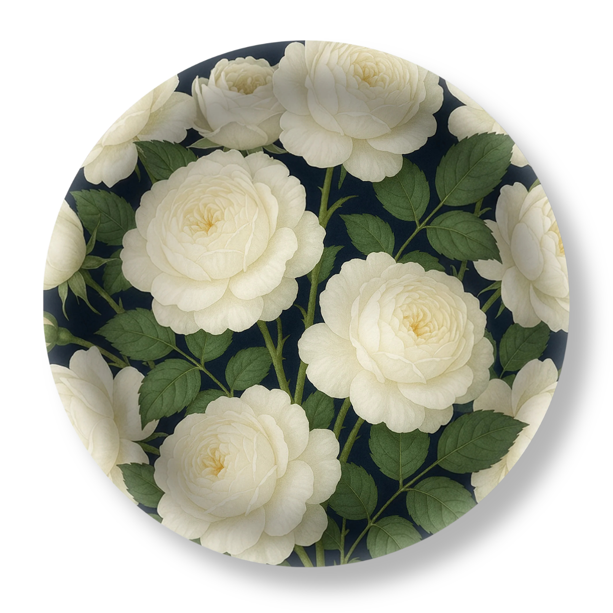 Night Garden Birchwood Decorative Tray - Round - Large