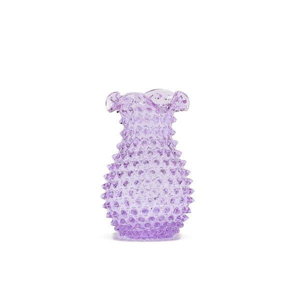 Hobnail Vase - Petal - Lilac Bloom