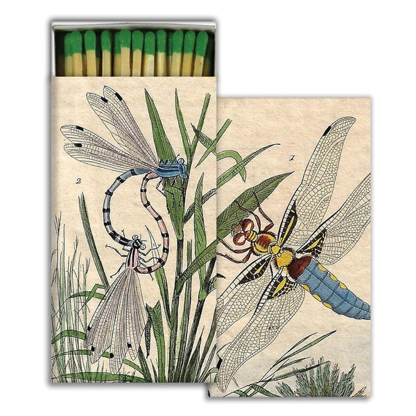 Warm Wishes Designer Matches - Dragonfly