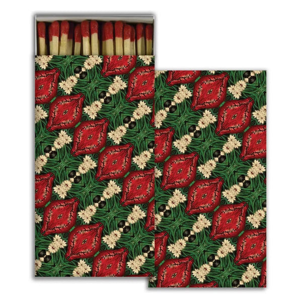 Warm Wishes Designer Matches - Festive Floral