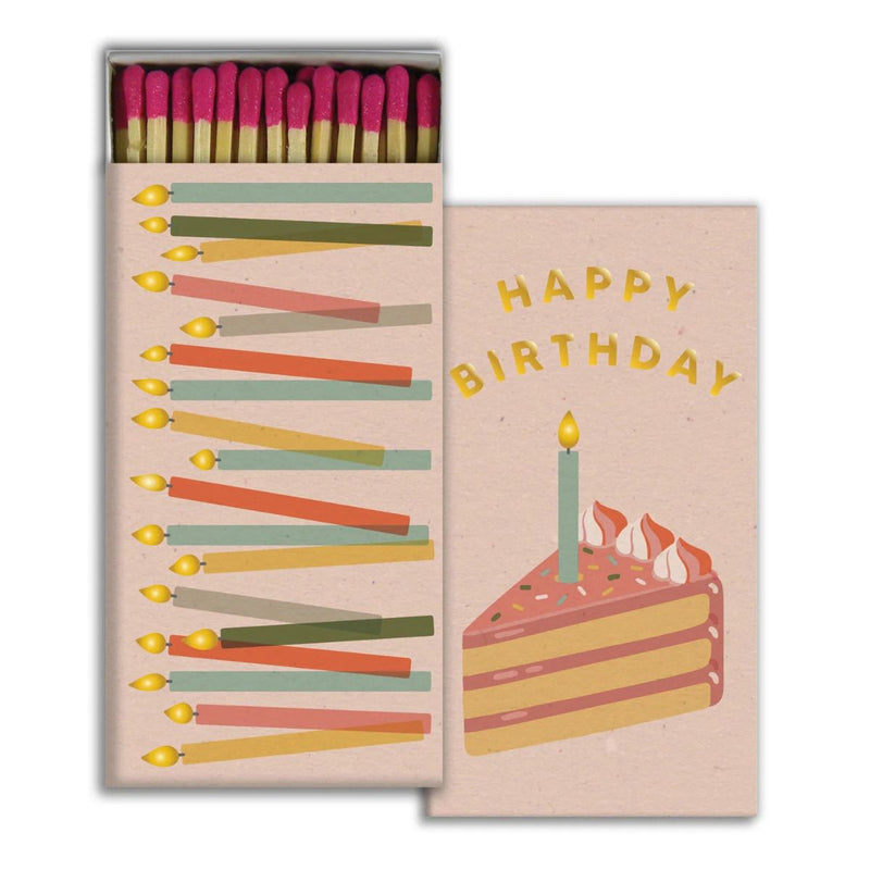 Warm Wishes Designer Matches - Birthday Wishes