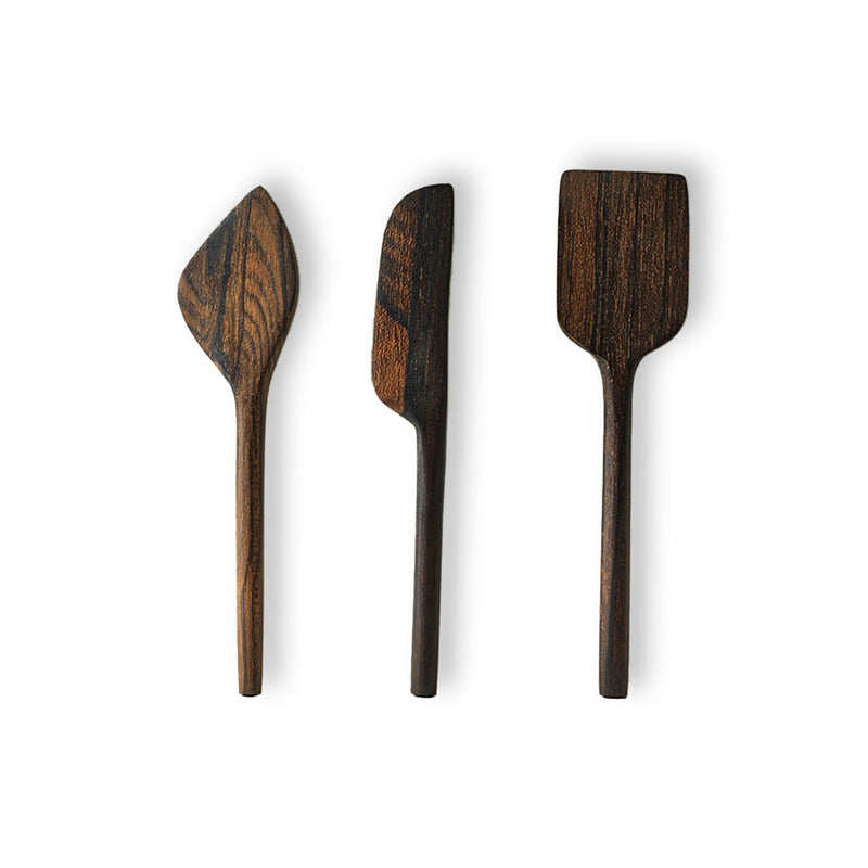 Wooden Cheese Knife Set of 3