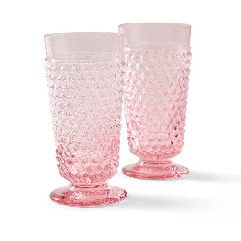Rosaline Hobnail Goblet (set of 2 pieces)