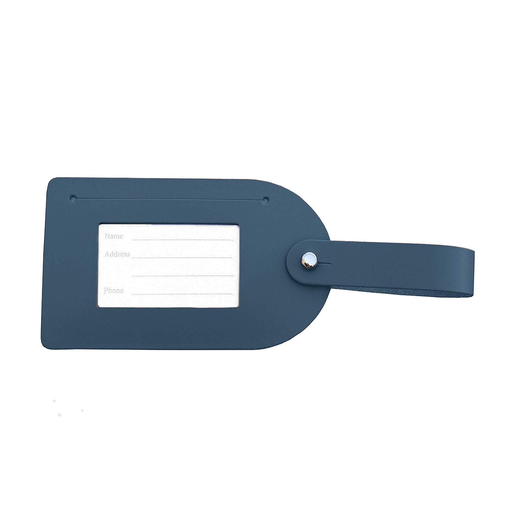 Handmade Recycled Leather Luggage Tag