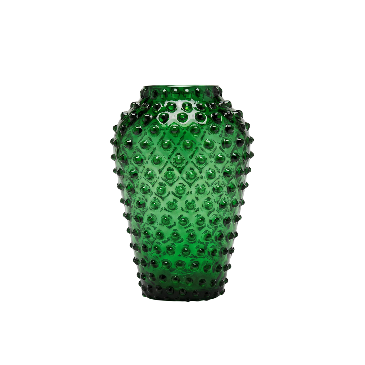 Hobnail Vase - Barrel - Midnight Botanica