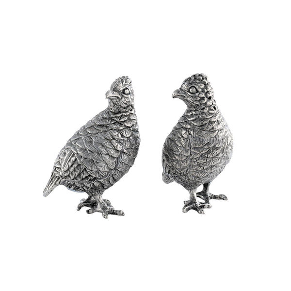 Standing Quails Salt & Pepper Set