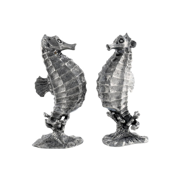 Pewter Seahorses Salt & Pepper Set