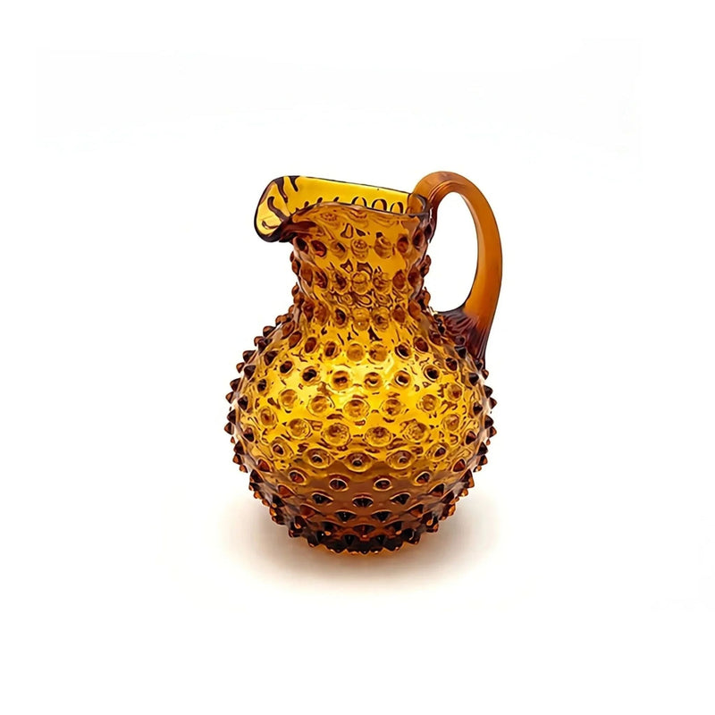 Hobnail Jug - Creamer - Saffron Light