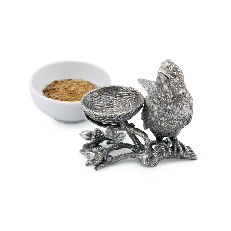 Song Bird Salt Cellar