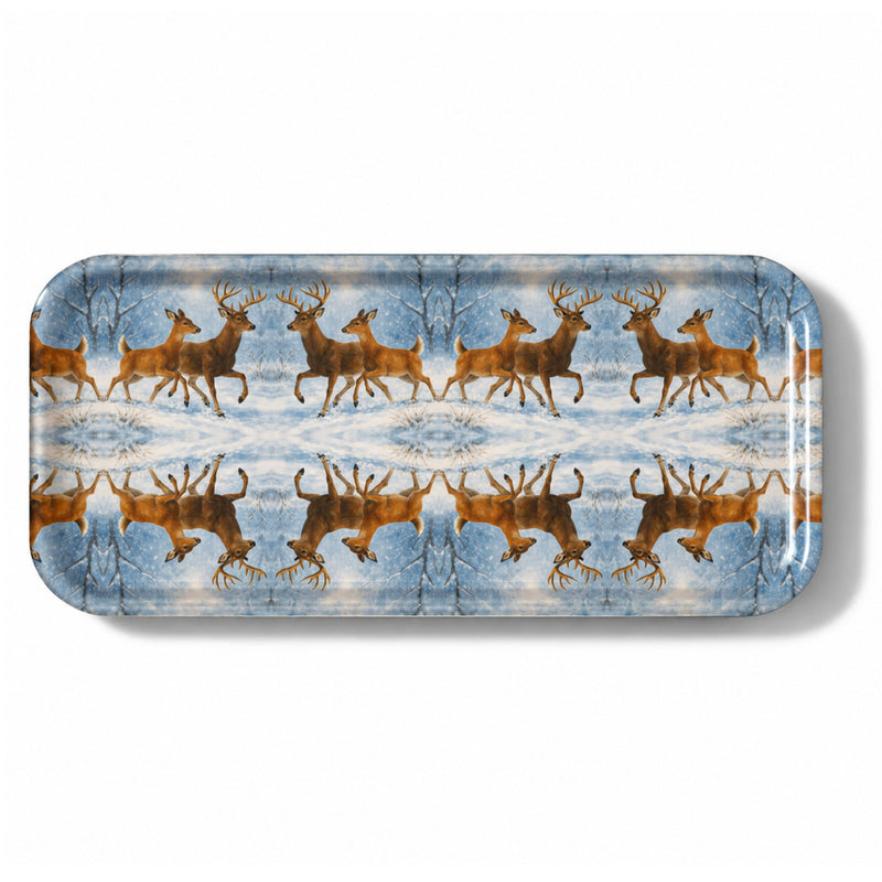 Winter Passage Narrow Birchwood Small Decorative Tray