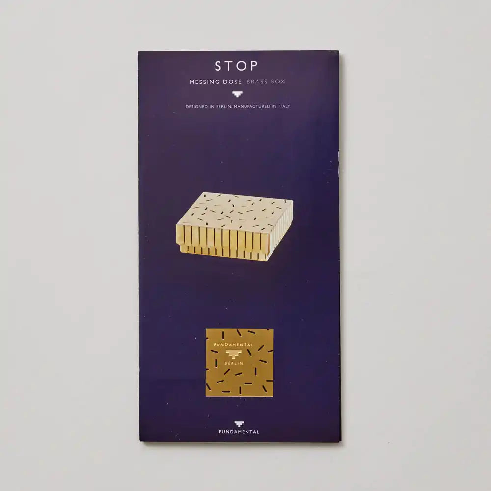 Brass Box - Stop
