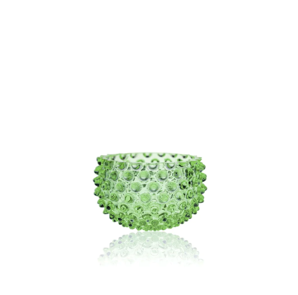 Light Green Hobnail Bowl - Small